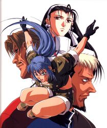goenitz from king of fighters by yokota mamoru