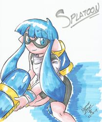 inkling from splatoon by nayaase beleguii