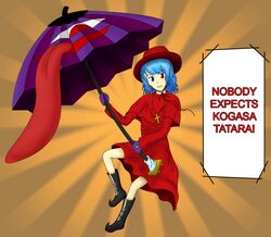 tatara kogasa from monty python by shinichi-toramaru
