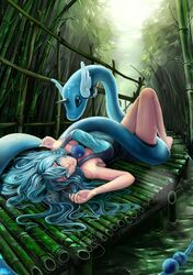 dragonair from pokemon by hongmao