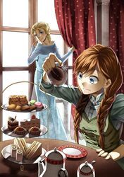 anna (frozen) from frozen (disney) by hoshiyoruno
