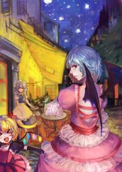 flandre scarlet from cafe terrace at night by bat (concon911)