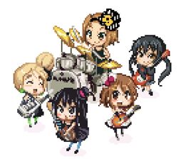 akiyama mio from k-on! by bou (artist)