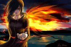 kirishima touka from tokyo ghoul by maz