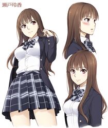 seto reika from futari no kanojo by korisei