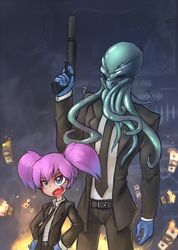 cthulhu from payday (series) by drawfag