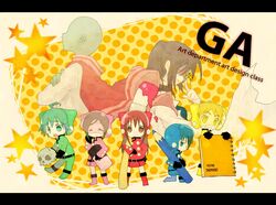 awara chikako from ga geijutsuka art design class by sweetholic