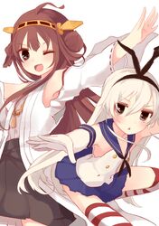 kongou (kantai collection) from kantai collection by shuuno (rcrock)