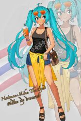 hatsune miku from vocaloid