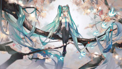 hatsune miku from vocaloid