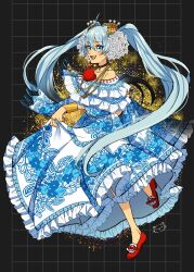 hatsune miku from vocaloid