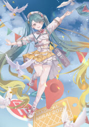 hatsune miku from vocaloid
