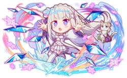 emilia (re:zero) from crash fever