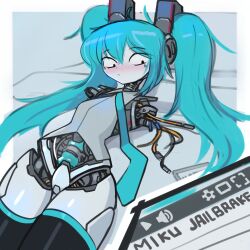 hatsune miku from vocaloid