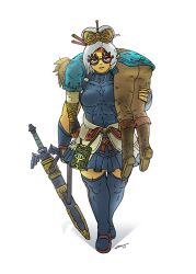 link from the legend of zelda by alpha gamboa