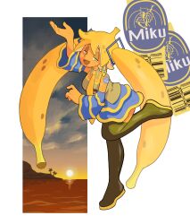 hatsune miku from vocaloid