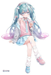 hatsune miku from vocaloid by sakura shiori