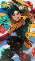 midoriya izuku from boku no hero academia