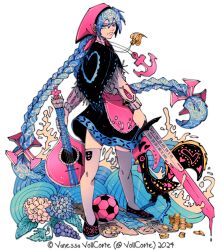 hatsune miku from vocaloid
