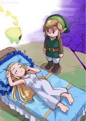 link from the legend of zelda by monbetsu kuniharu