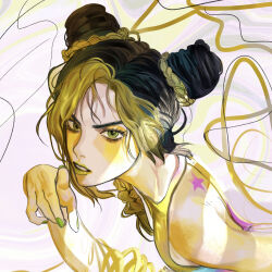 kujo jolyne from jojo no kimyou na bouken