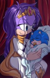 queen aleena hedgehog from sonic (series) by junkmix (c2ndy2c1d)