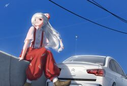 fujiwara no mokou from touhou