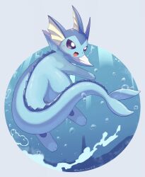 vaporeon from pokemon by dragon star213
