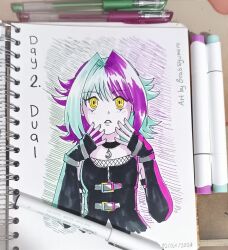 kagami futsuki from bakuten shoot beyblade rising by brassyumiru