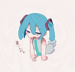 hatsune miku from vocaloid by banananosongen