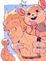 junkrat (overwatch) from overwatch by kanataria