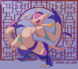 mienshao from pokemon by akira (akira art poke)