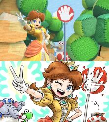 princess daisy from super mario bros. by kicdon
