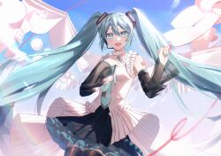 hatsune miku from vocaloid