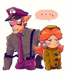 princess daisy from super mario bros. by yowasabimechaoc