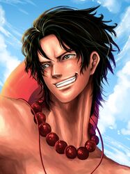 portgas d ace from one piece by yumiyokiak