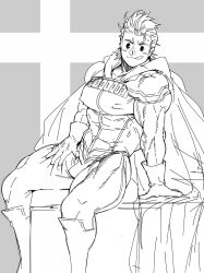togata mirio from boku no hero academia by mabataki