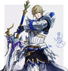 elezen from final fantasy by yomo (ym)