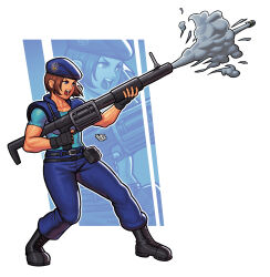 jill valentine from marvel vs. capcom