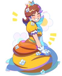 princess daisy from super mario bros. by denaseey