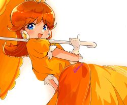 princess daisy from super mario bros.