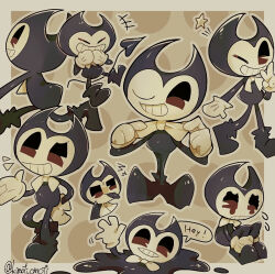 bendy from bendy and the ink machine by kimoti omoti