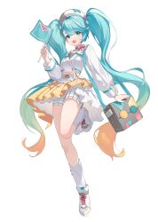 hatsune miku from magical mirai (vocaloid)