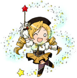 tomoe mami from 2channel by maso (ascii art)