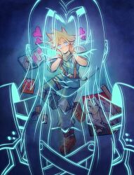 cloud strife from crisis core final fantasy vii