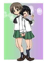 maruyama saki from girls und panzer