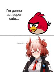 fiammetta (arknights) from angry birds