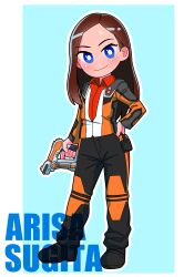 sugita arisa from ultraman ginga s by tsubasa (godbardtsubasa)