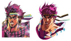 joseph joestar from battle tendency by araki hirohiko