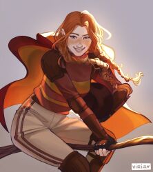 ginny weasley from harry potter (series) by viria13